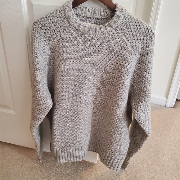 Taylor Stitch Fisherman Sweater In Ash 